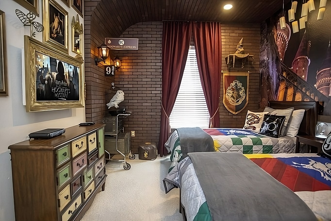 Expresso de Hogwarts: Decore Seu Quarto Com Itens de Harry Potter