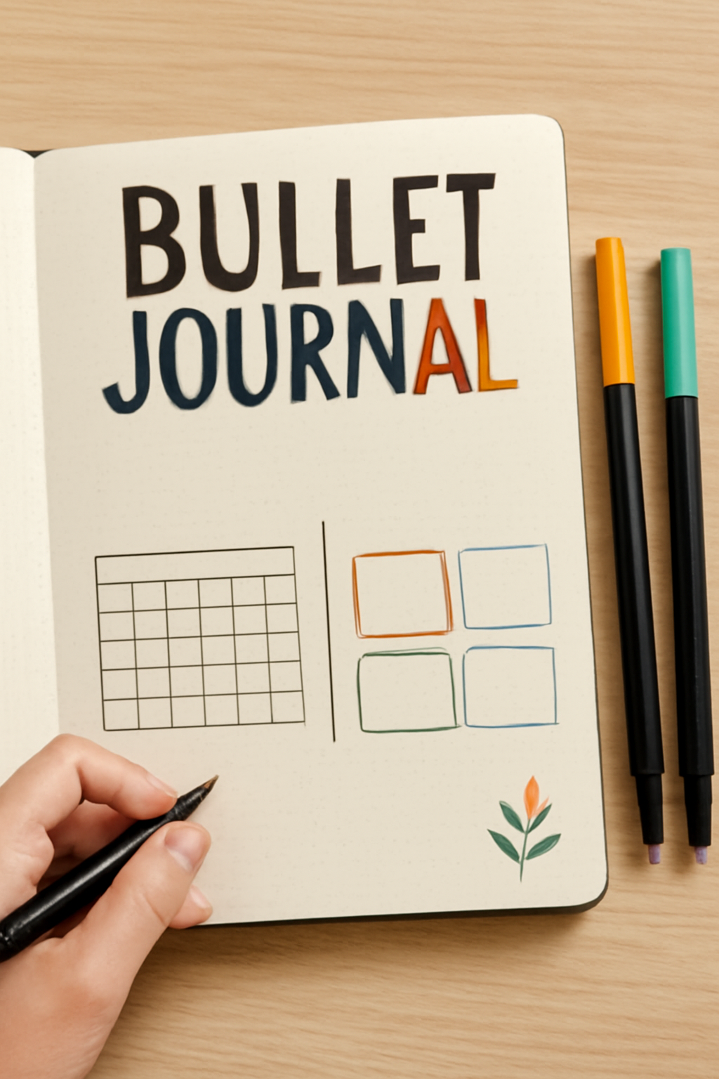 Bullet Journal Criativo: Ideias e Ferramentas com Brush Pens