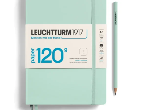 Leuchtturm1917 80g vs 120g: qual papel escolher para caneta tinteiro, brush pen e marcadores