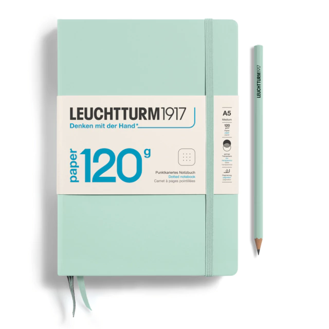 Leuchtturm1917 80g vs 120g: qual papel escolher para caneta tinteiro, brush pen e marcadores